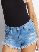 Dámské džínové kraťasy model 15771054 - FPrice