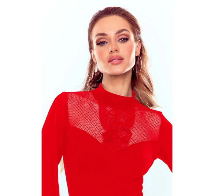 Dámská halenka model 18683376 red - Eldar