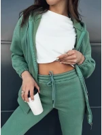 Dámská tepláková souprava PREMIUM green Dstreet model 21967730 - FashionStreet