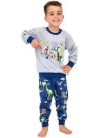 Chlapčenské pyžamo 593/163 Dinosaurus - CORNETTE Chlapčenské pyžamo 593/163 Dinosaurus - CORNETTE