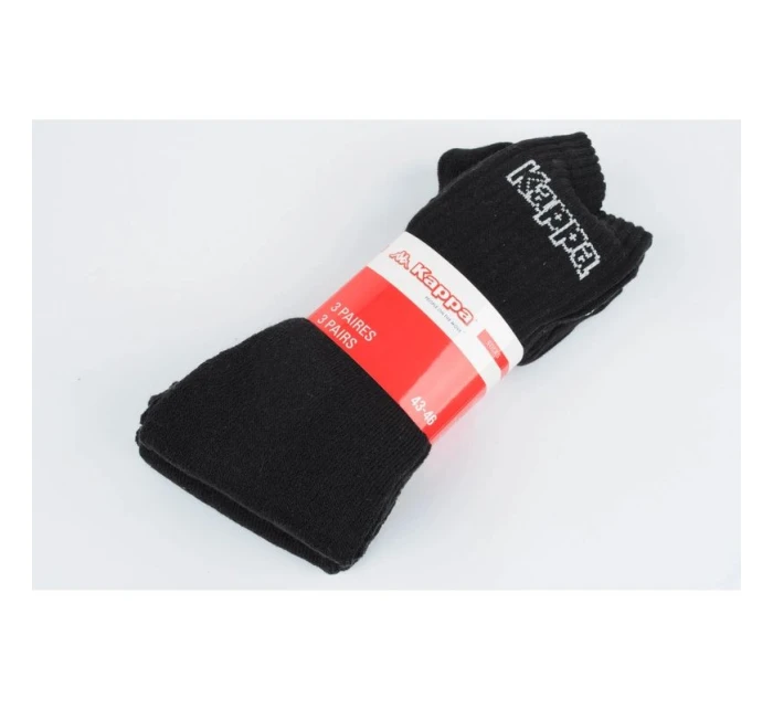 Dlouhé ponožky model 17812936 901 černé - Kappa Dlouhé ponožky model 17812936 901 černé - Kappa