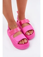 Dámské Sandály Na Platformě S Fuchsie model 21696247 - Boto