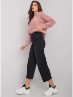 Džínsy nohavice D85038T62213B137 čierna