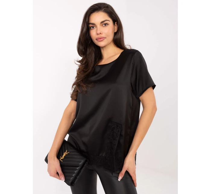 Blúzka MI BZ 3297.28 čierna Blúzka MI BZ 3297.28 čierna