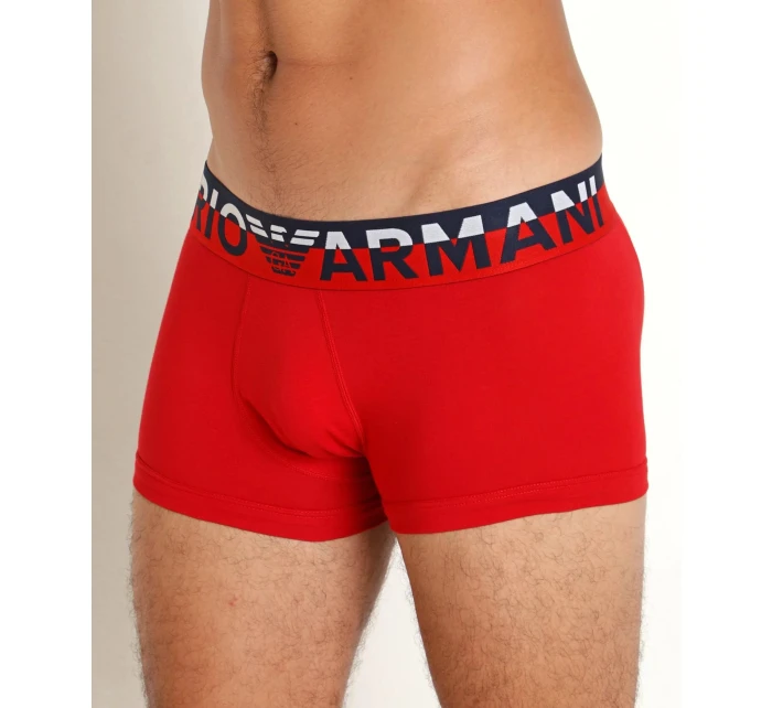 Pánské boxerky  červené  model 21099093 - Emporio Armani
