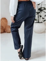 Dámské ležérní kalhoty s širokými nohavicemi DAY navy blue Dstreet model 21987298 - FashionStreet