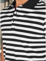 Pánská pruhovaná polokošile bílá Dstreet model 21987919 - FashionStreet