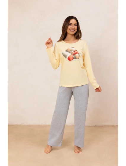 Pyžamo model 21236356 long/r 2XL Z25/26 dámské - Regina