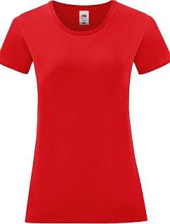LadyFit Iconic 150 T Dámské tričko model 22429448 red - Fruit of the Loom