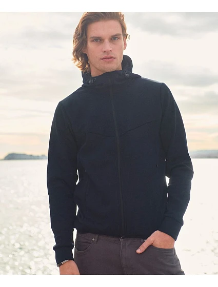 Sweat Jacket Men Pánská mikina s kapucí fog green model 22454550 - Clique Sweat Jacket Men Pánská mikina s kapucí fog green model 22454550 - Clique