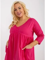 RV šaty SK 8529.37P fuchsiová