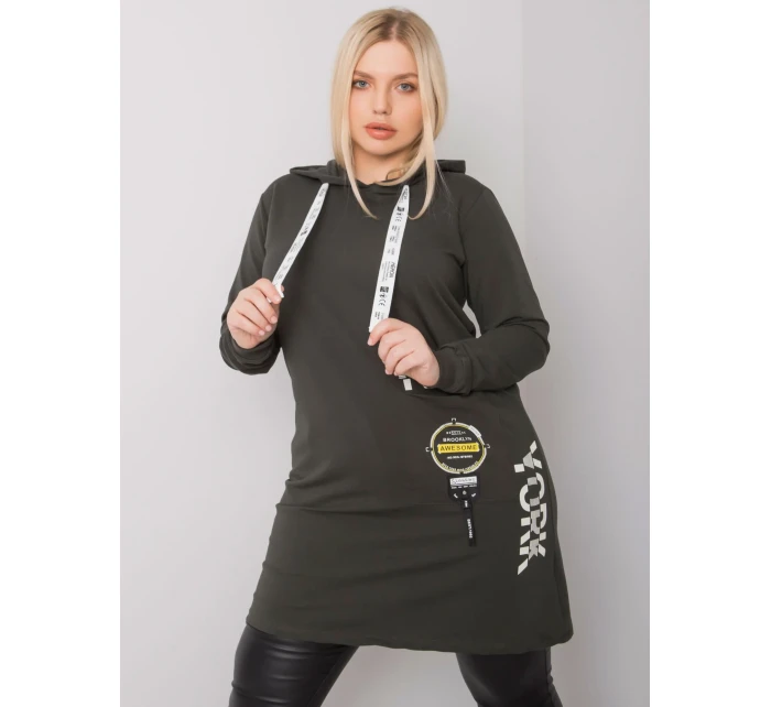 Tunika RV TU 7221.80P tmavá khaki