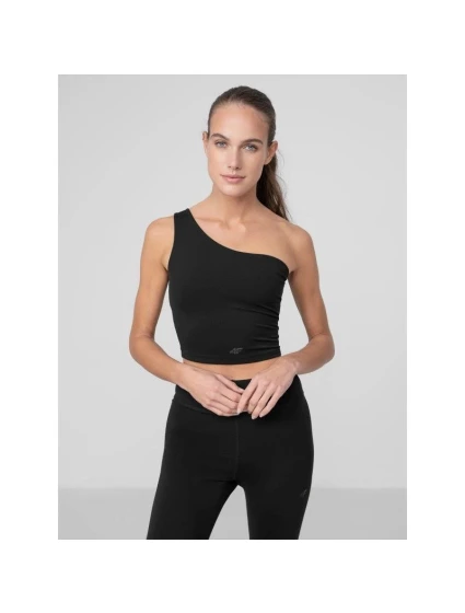 Dámsky top na jogu na jedno rameno 4F H4Z22-TSD033