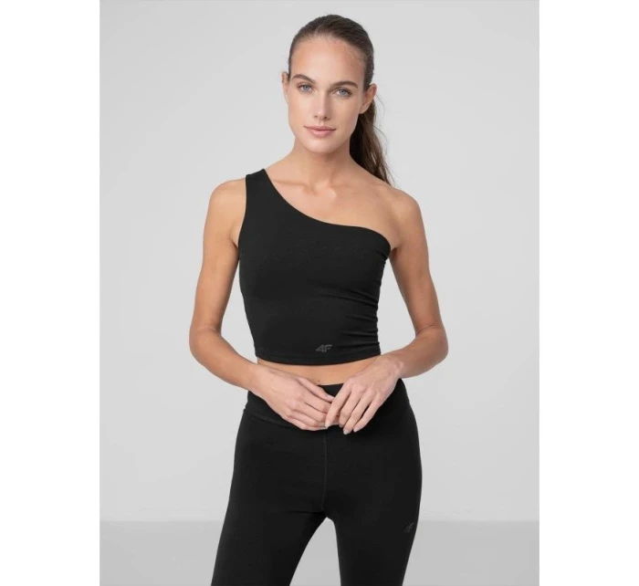 Dámsky top na jogu na jedno rameno 4F H4Z22-TSD033