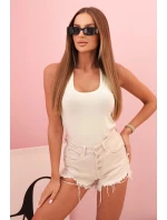 Dámske bavlnené boxerky so širokými ramenami apple