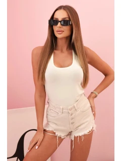 Dámske bavlnené boxerky so širokými ramenami apple