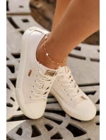 Materiałowe Trampki Damskie Big Star RR274768 Beżowe