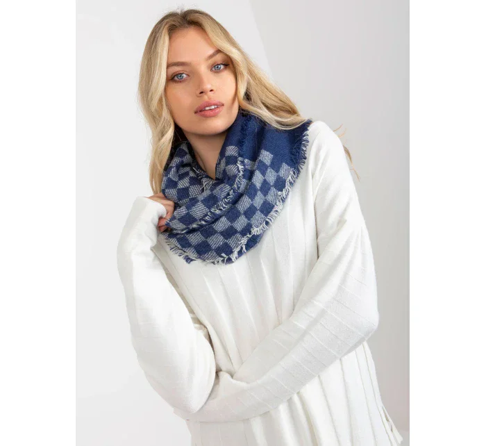 Tunelová šála AT KM model 17833685 tmavě modrá - FPrice