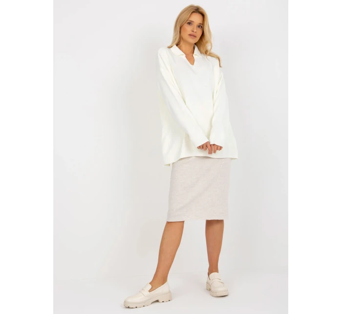 Dámsky sveter LC SW 2261 .00P ecru - FPrice