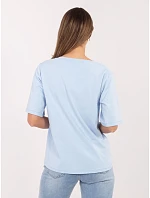 T shirt RV BZ model 22074559 jasny niebieski - FPrice