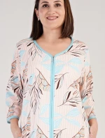 Dámske domáce šaty s trojštvrťovým rukávom Melissa