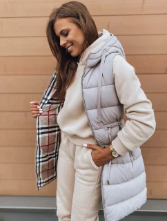 Dámska vesta KERIS béžová FashionStreet TY2909