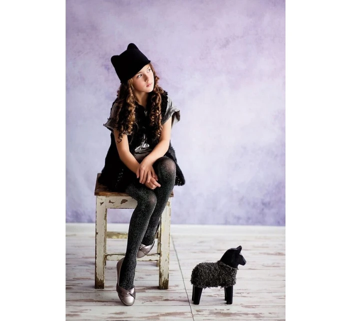 Punčocháče Lurex 60 den model 21808894 - Knittex Punčocháče Lurex 60 den model 21808894 - Knittex