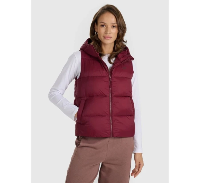 Dámske syntetické puzdro bez rukávov 4F 4FRAW25TVJAF326-60S dámske