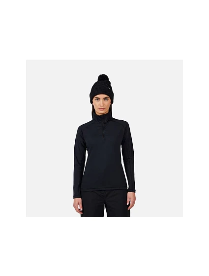 Dámska mikina ROSSIGNOL W MID LAYER STRETCH HZ, čierna