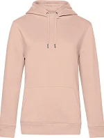 B&C QUEEN Hooded_° Dámska mikina s kapucňou 01.W02Q soft rose