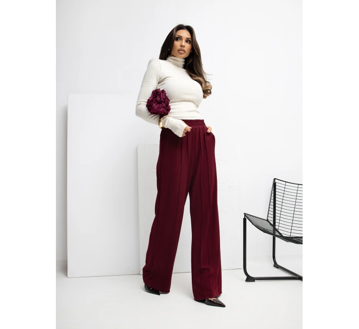 Spodnie dresowe RV DR model 21777673 bordowy - FPrice