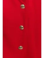 model 20475886 Sako se zlatým knoflíkem červené - Moe