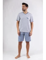 Regina 475 cr/r M-XL W25 pánske pyžamo Regina 475 cr/r M-XL W25 pánske pyžamo