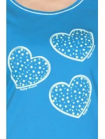 Dámske pyžamo 667 svetlomodré - REGINA