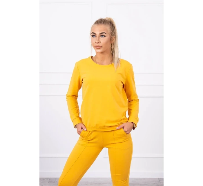 Hořčicová mikinová souprava Hořčicová mikinová souprava