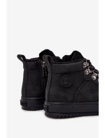 Trekové Boty Dětské Zateplené Big Star model 21706373 Černé - Big Star Shoes