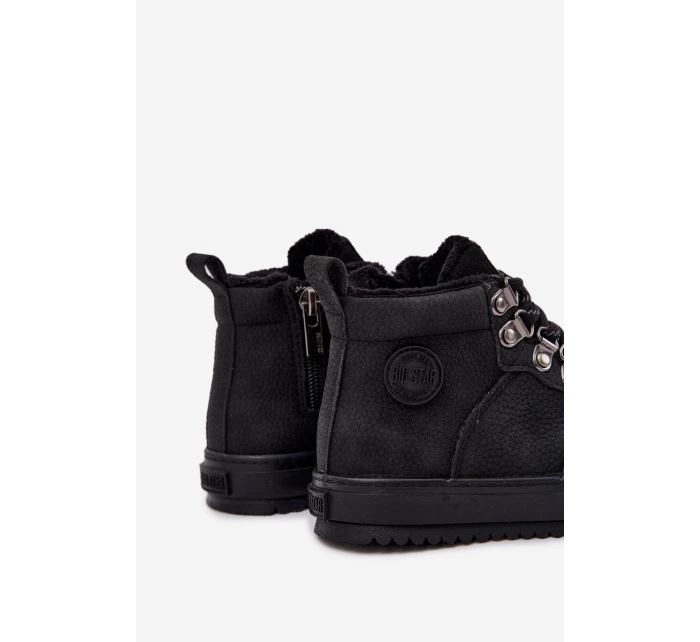 Trekové Boty Dětské Zateplené Big Star model 21706373 Černé - Big Star Shoes