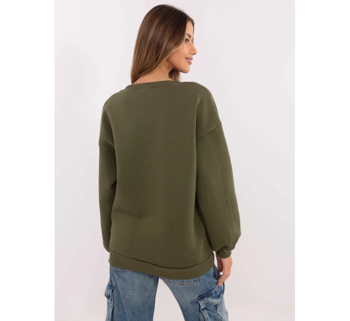 Mikina EM BL 617 model 20822492 khaki - FPrice Mikina EM BL 617 model 20822492 khaki - FPrice