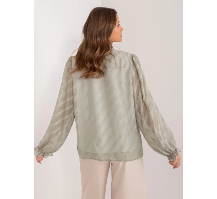 Košeľa LK KS 509588.98 pistácií Košeľa LK KS 509588.98 pistácií