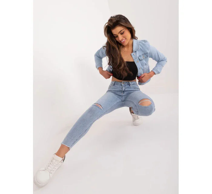 Spodnie jeans NM SP PJ23109.71 niebieski Spodnie jeans NM SP PJ23109.71 niebieski