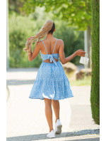Trendy strap midi summer dress