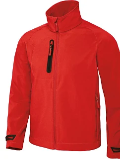 B&C X-Lite Softshell /men Pánska 3-vrstvová softshellová bunda 01.0951 tmavočervená
