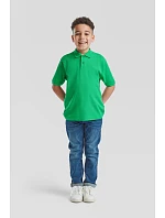 Fruit of the Loom Kids 65/35 Polo Detské piqué polo 16.3417 čierne