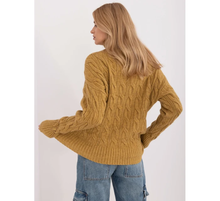 Sweter AT SW model 20463648 oliwkowy - FPrice