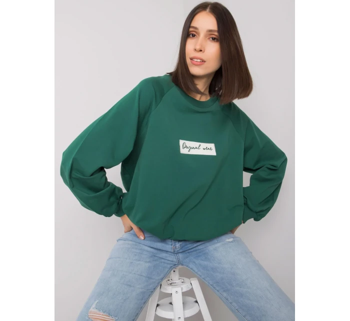 Mikina RV BL model 16292584 tmavě zelená - FPrice Mikina RV BL model 16292584 tmavě zelená - FPrice