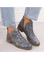 Dámska obuv W SA62-102 SAN12D blue - M.Daszynski Dámska obuv W SA62-102 SAN12D blue - M.Daszynski