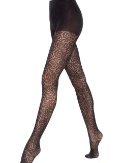 Dámske pančuchy 04 Floral - GATTA