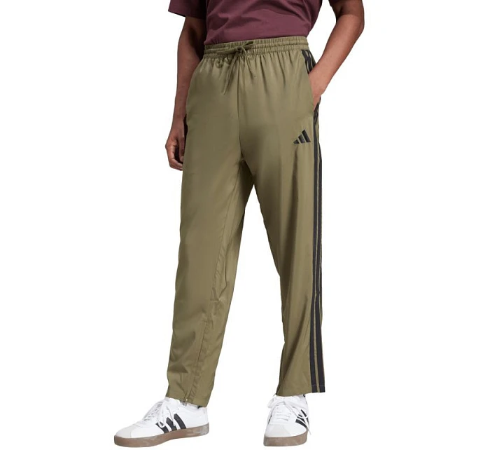 Pánské kalhoty Essentials 3Stripes Open olivová model 22071201 - ADIDAS