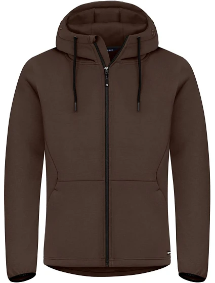 Cutter & Buck Pemberton Jacket Men Pánska mikina s kapucňou 68.8418 tmavá moka Cutter & Buck Pemberton Jacket Men Pánska mikina s kapucňou 68.8418 tmavá moka