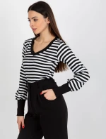 Blúzka RV BZ 8612.03 čierna a biela